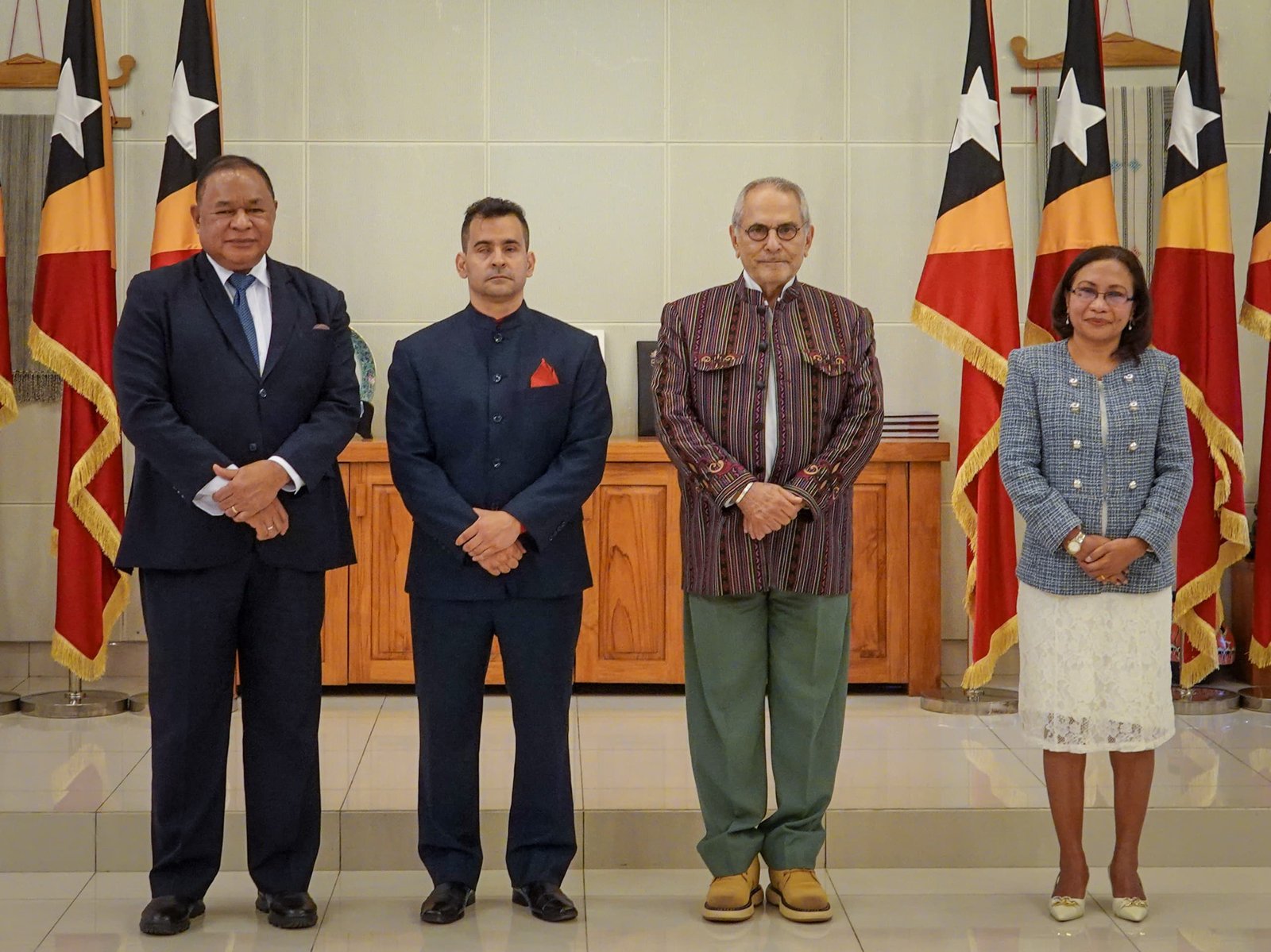 Prezidente Horta Fo Posse ba Embaixador Timor-Leste BA Filipina ho Xina