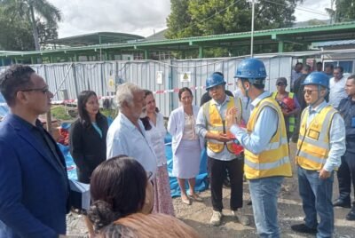 PM Xanana Observa Direita Servisu Atendimentu HNGV no Konstrusaun Edifisio Pediatria